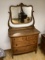 Oak Dresser with Mirror