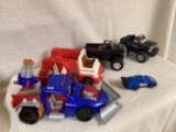 Toy trucks