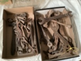 Box Fulls of Vintage Implement Wrenches