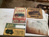 Tractor Metal Signs
