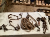 Wire Stretcher, Cow Hobblers, Etc