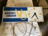 Seagrams Canadian Whiskey Sign