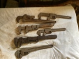 Monkey and Pipe Wrenches