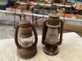 Prisco No.2 and Gambles Artisan Lanterns