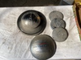 Chrome Hub Caps - Volkswagon, V8 Ford, Chevy