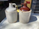2 Stone Jugs
