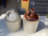 2 Stone Jugs