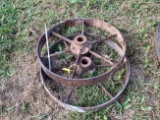 Pair of Steel Wheels