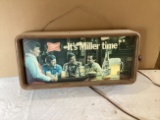 Lighted Miller High Life Beer Sign