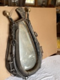 Horse Collar Mirror and Metal Hames