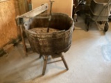 Wooden Barrel Washing Machine