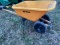 NEW True Temper Poly Dual Wheel Wheelbarrow