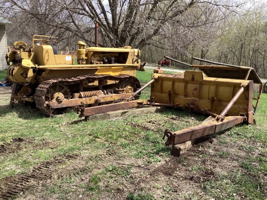 Cat D7 Dozer, Diesel, Cable Lift