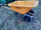 NEW True Temper Poly Dual Wheel Wheelbarrow