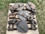 (4) Large Snatch Blocks - NEW 1