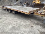 2003 Trail-EZE 23'+6' Tri-Axle Deck-Over Equipment Trailer