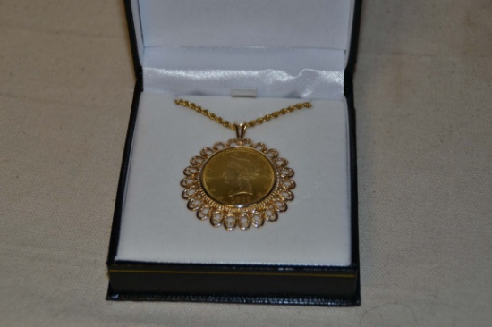 Jewelry 1885 Ten Dollar Gold Coin Jewelry