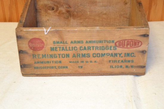 Ammo Box Wooden Remington