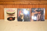 Vinyl Records - Elton John Heart Rolling Stones