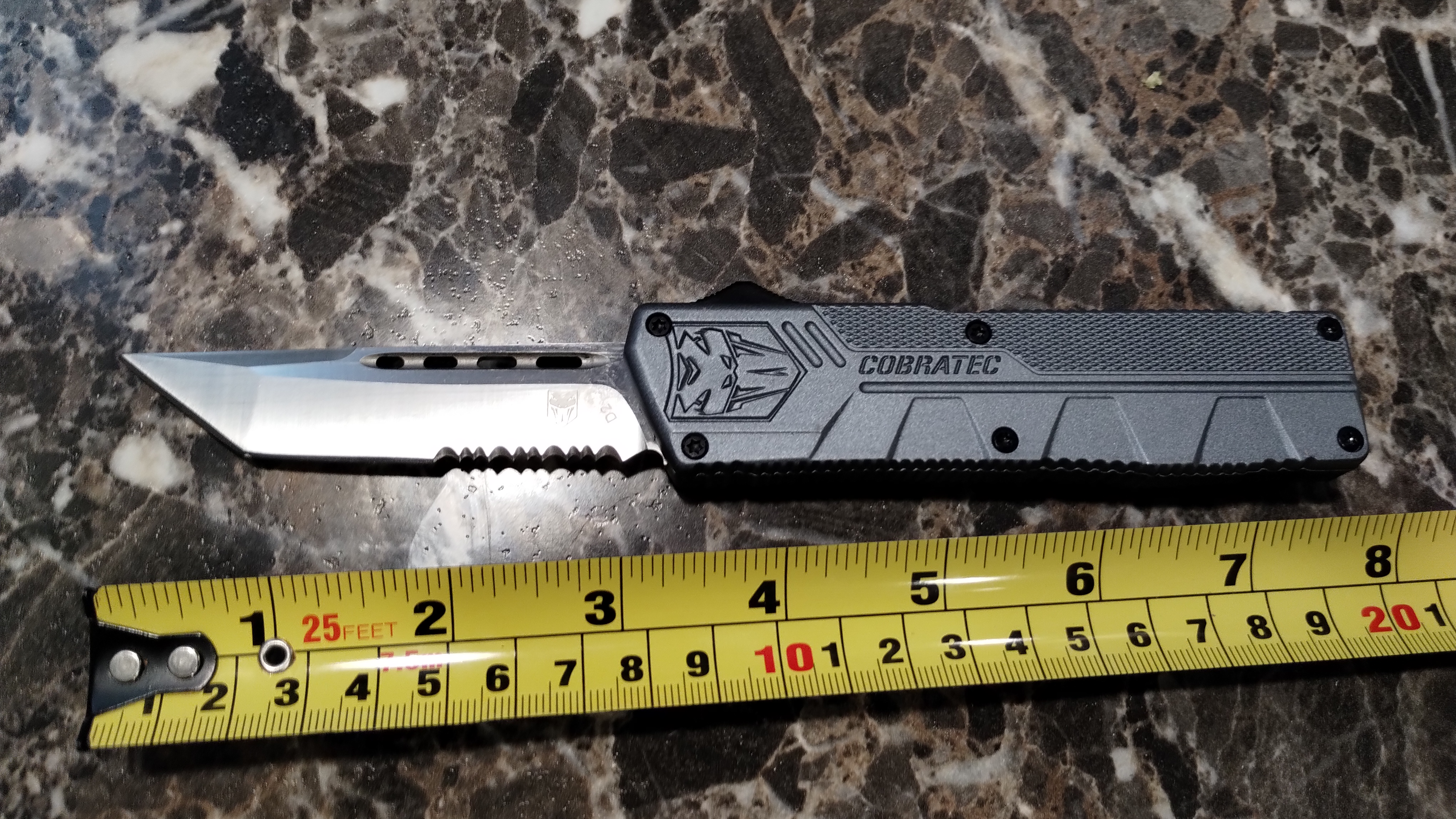 Small FS-3 Carbon Fiber - CobraTec Knives