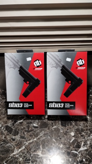 Lot of (2) SBA3 Pistol Stabilizing Brace Black SB Tactical New in Box
