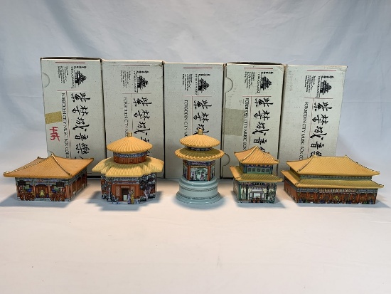 Forbidden city music box collection