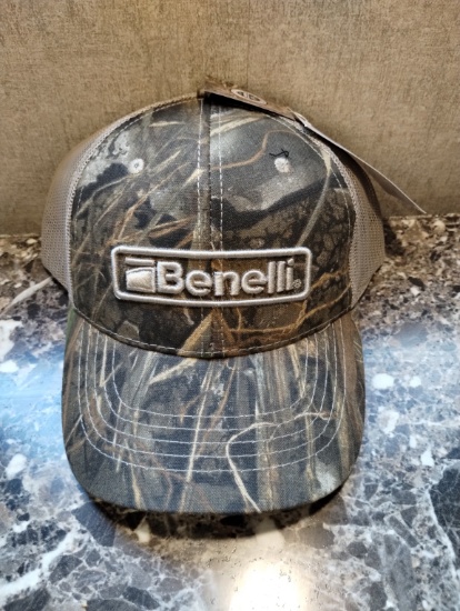 Benelli Embroidered Camouflage Snap Back Hat