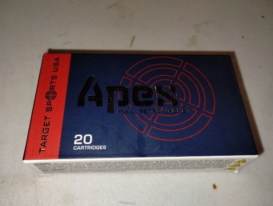 Apex Full Metal Jacket 300 AAC Blackout 147gr 20 Rounds