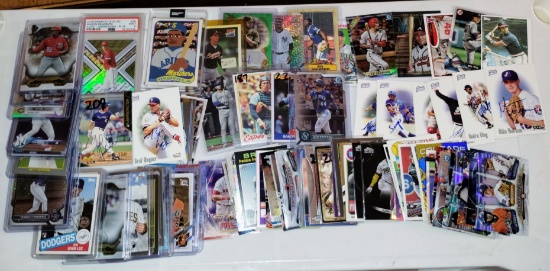 Huge Lot Baseball Cards Autos Rookies RC Bowman PSA Ken Griffey Jr. Topps 2020