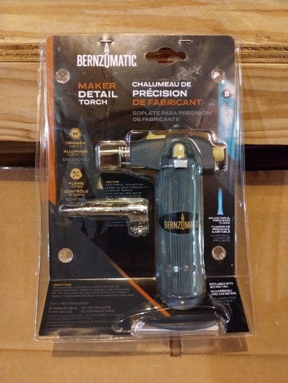 Bernzomatic Maker Detail Torch New in Box
