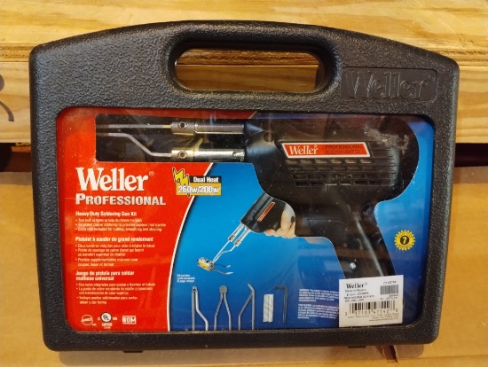 Weller Professional Heavy Duty Soldering Gun Kit 260w/200w D550PK