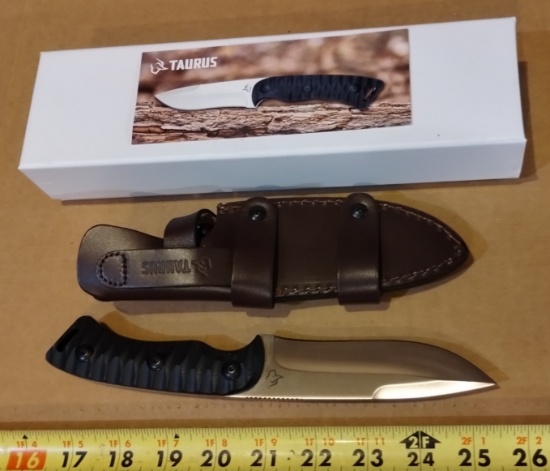 Taurus Fixed Blade Knife + Sheath + Original Box (T101)