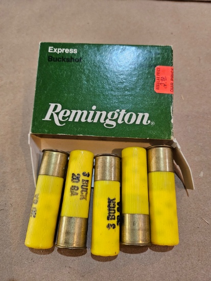 Remington Express Buckshot Plastic Shotgun Shells 20 Ga. 2 3/4"