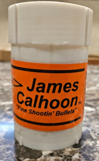 James Calhoon "Fine Shootin' Bullets" 19 Caliber 40gr DBL HP 19 Calhoon Hornet