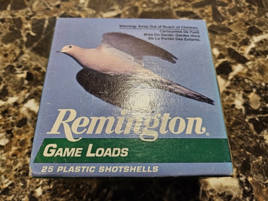Remington Game Loads 12 Gauge 2 3/4 Inches 1290 FPS 1 Oz. Shot
