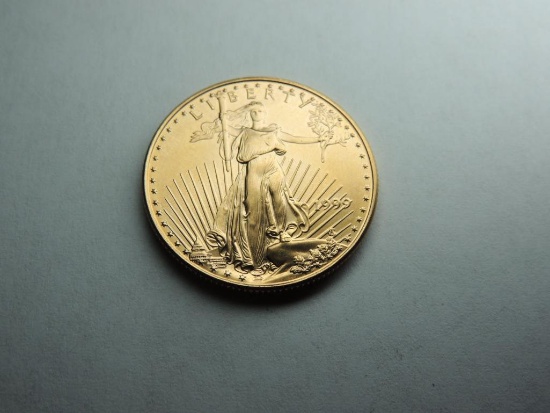 1999 US $25 Half Ounce Gold Bullion