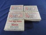 Five Boxes of Match 7.62mm Nato