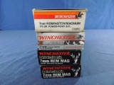 Four Boxes of Winchester 7mm Rem Mag