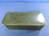 Unopened Military Can of 8x57 Ammo