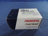 One Full Brick of Federal Gold Medal 22 Caliber