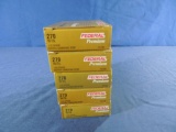 Five Boxes of Federal Premium 270 Win