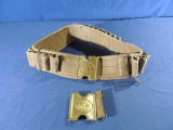 Vintage Shotgun Belt with Extra Buckle