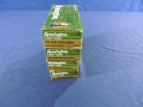 Four Boxes of Remington Premier Varmint 22-250 Ammo