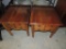 Pair of Cherry Finish End Tables
