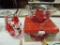 Poinsettia Bowl and Candle Holder
