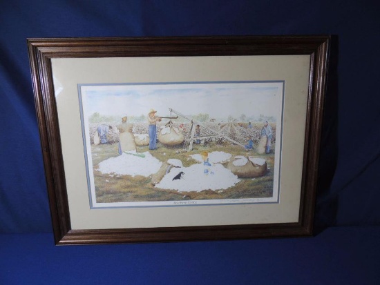 Dona and Jerry Locklair Artist Proof titled Southern Cotton