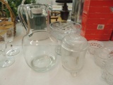 Three Vintage Glass Items