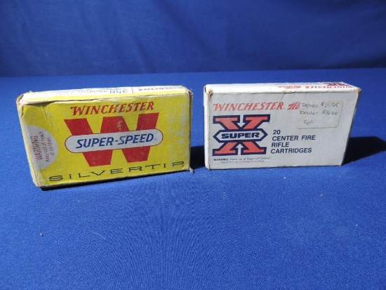 30 Rounds of Winchester 358 Winchester Ammo