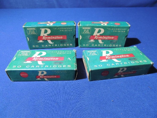 Four Boxes of Reloaded 45 Wad Cutter Ammo