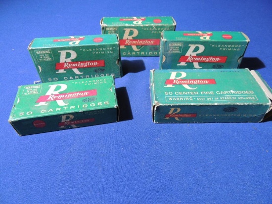 Five Boxes of Reloaded 45 Wad Cutter and Ball Ammo